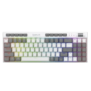 کیبورد با سیم مکانیکال گیمینگ ردراگون مدل K655 WG RGB